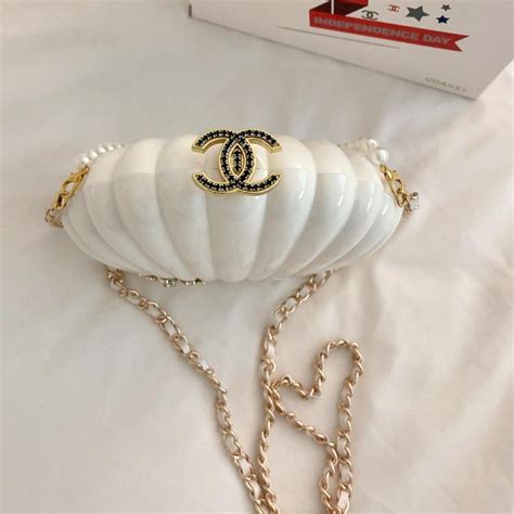 chanel clam shell bag|Chanel minaudiere bags.